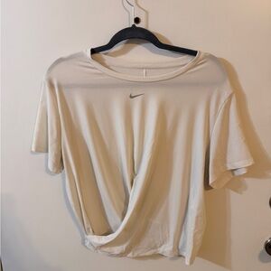 Nike Women's Short Sleeve Tee in Cream